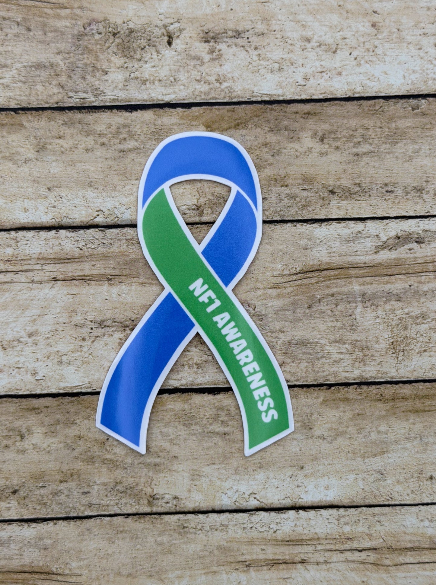 NF1 Awareness Ribbon Sticker | Neurofibromatosis Type 1