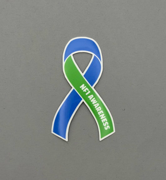 NF1 Awareness Ribbon Sticker | Neurofibromatosis Type 1