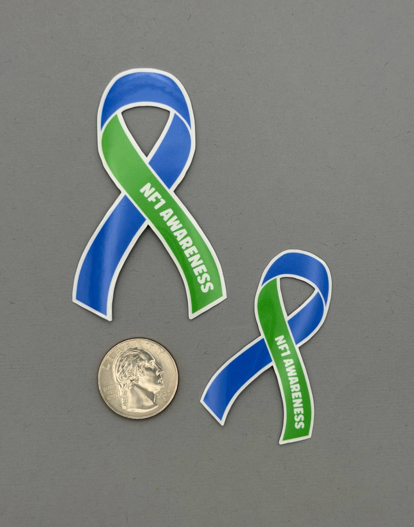 NF1 Awareness Ribbon Sticker | Neurofibromatosis Type 1