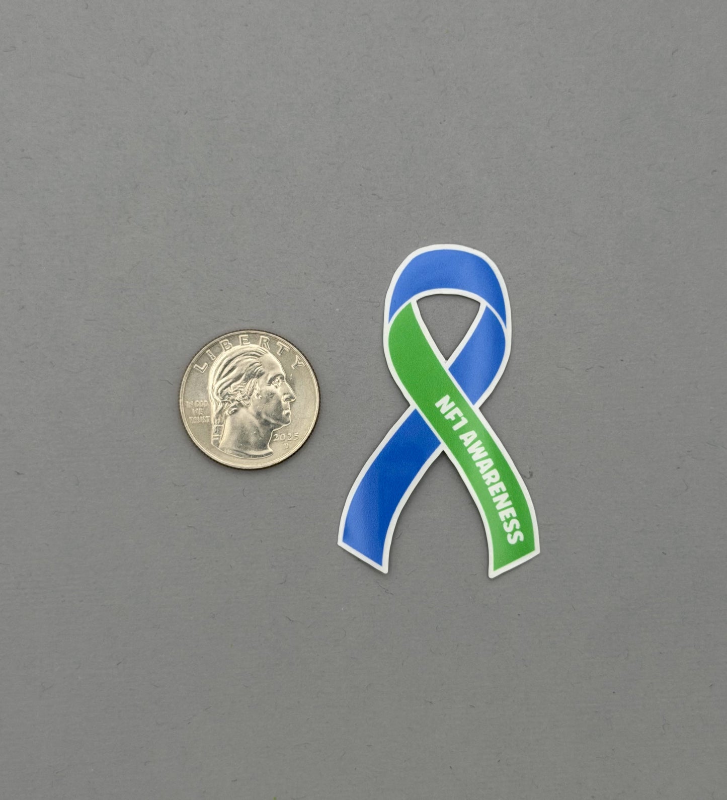 NF1 Awareness Ribbon Sticker | Neurofibromatosis Type 1