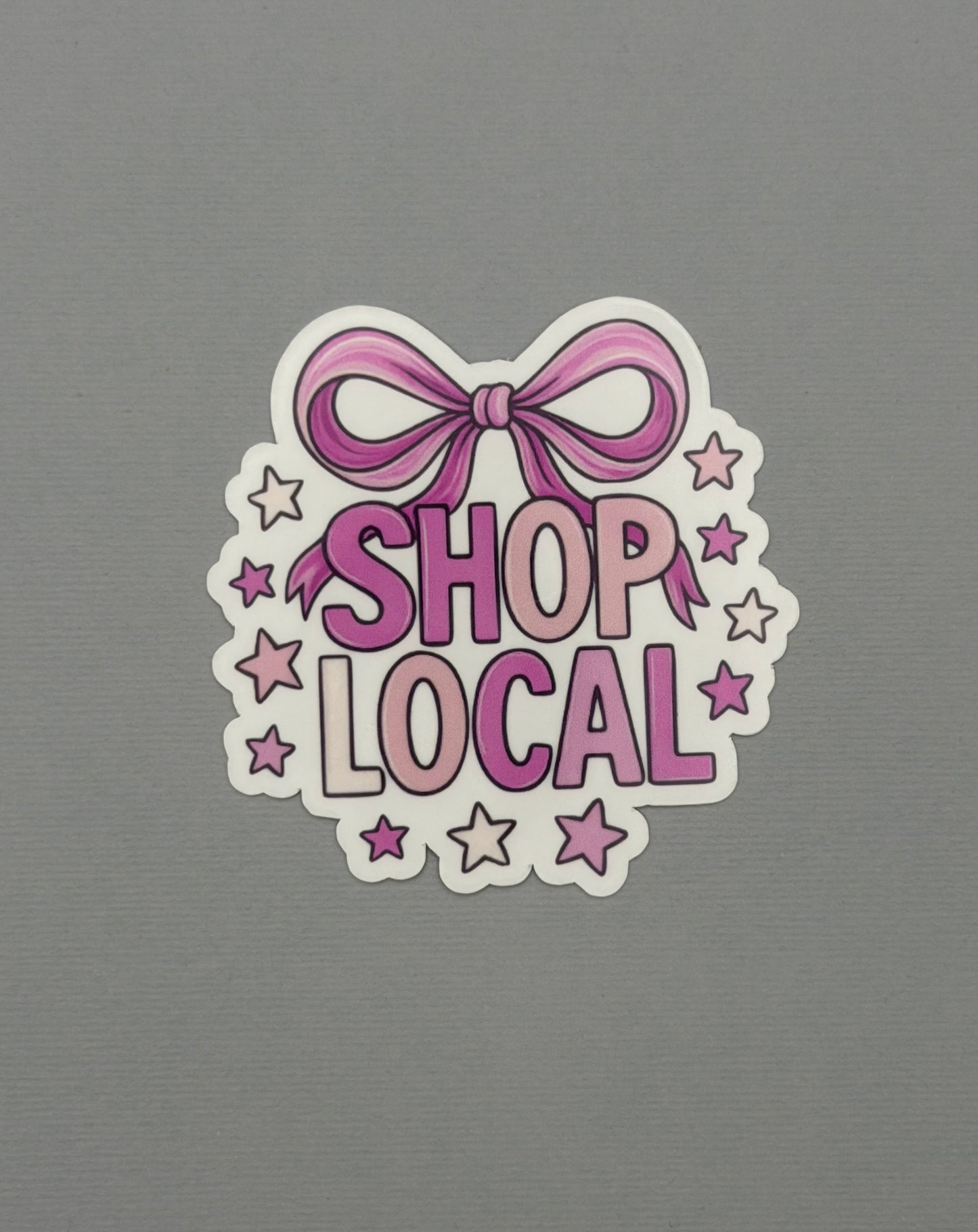 Shop Local Sticker or Magnet
