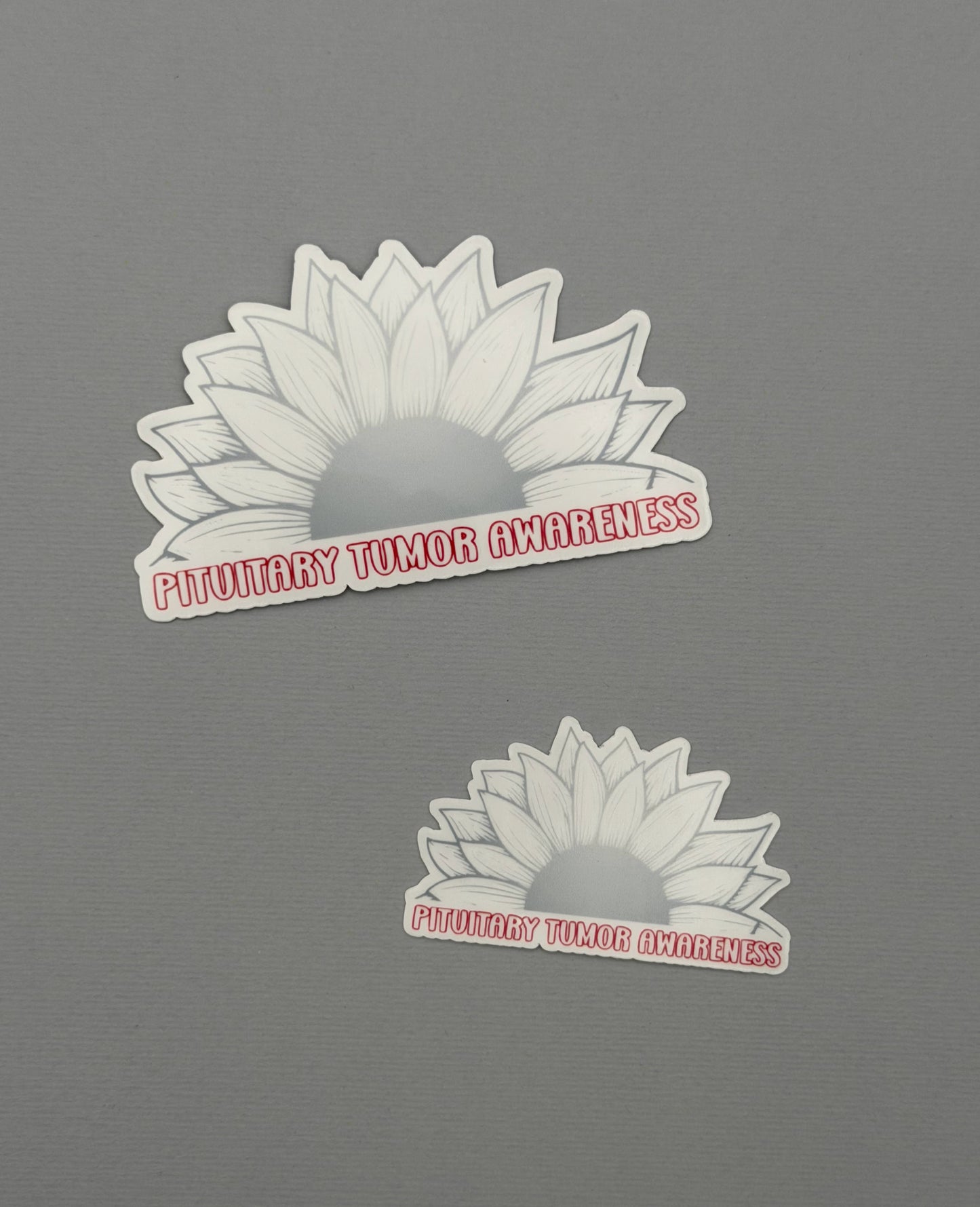 Pituitary Tumor Awareness Sunflower Sticker or Magnet