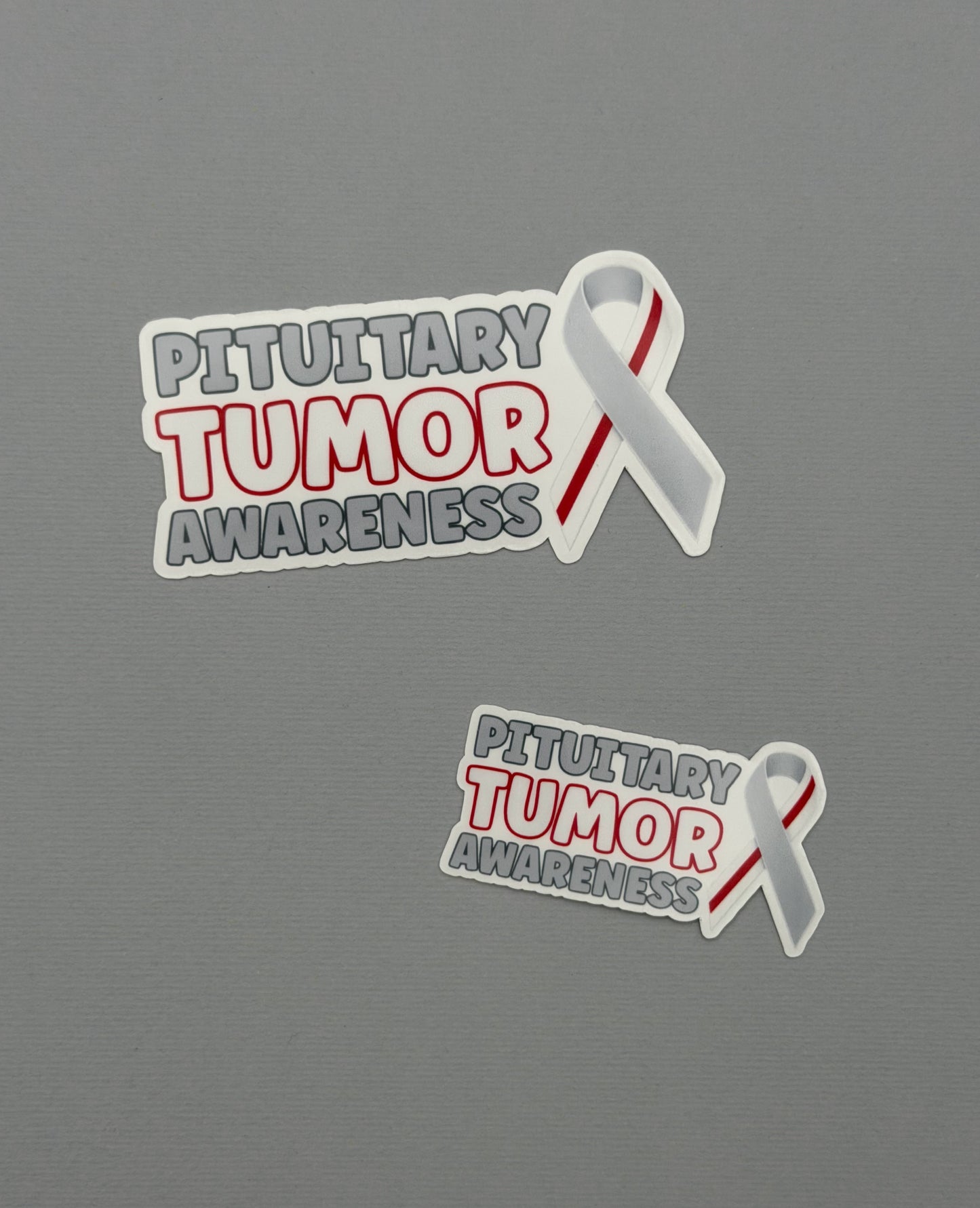 Pituitary Tumor Awareness with Ribbon Sticker or Magnet
