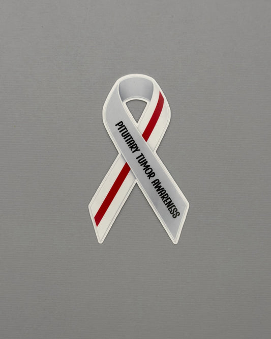 Pituitary Tumor Awareness Ribbon Sticker or Magnet