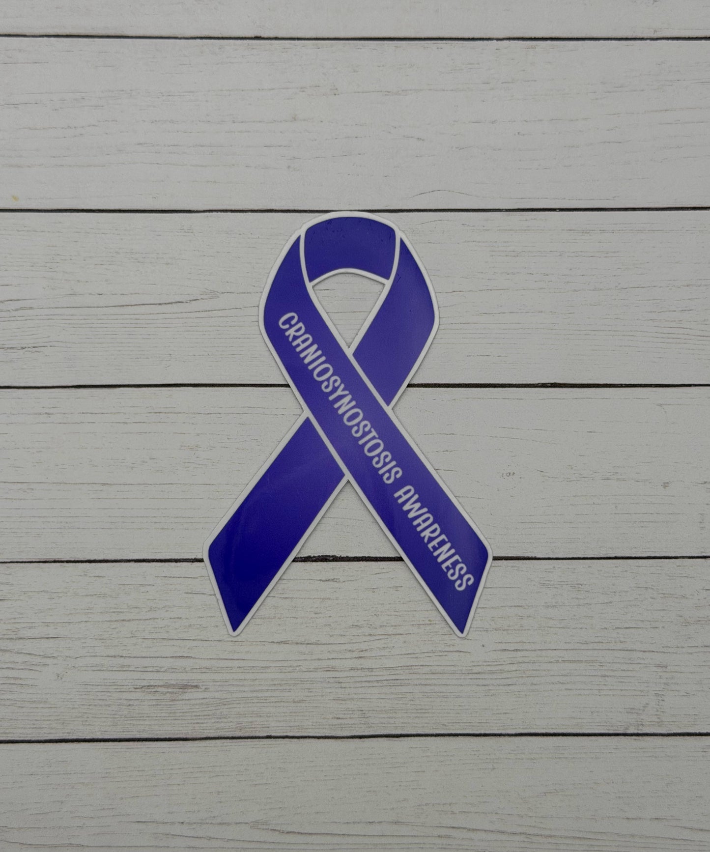 Craniosynostosis Awareness Ribbon Sticker or Magnet
