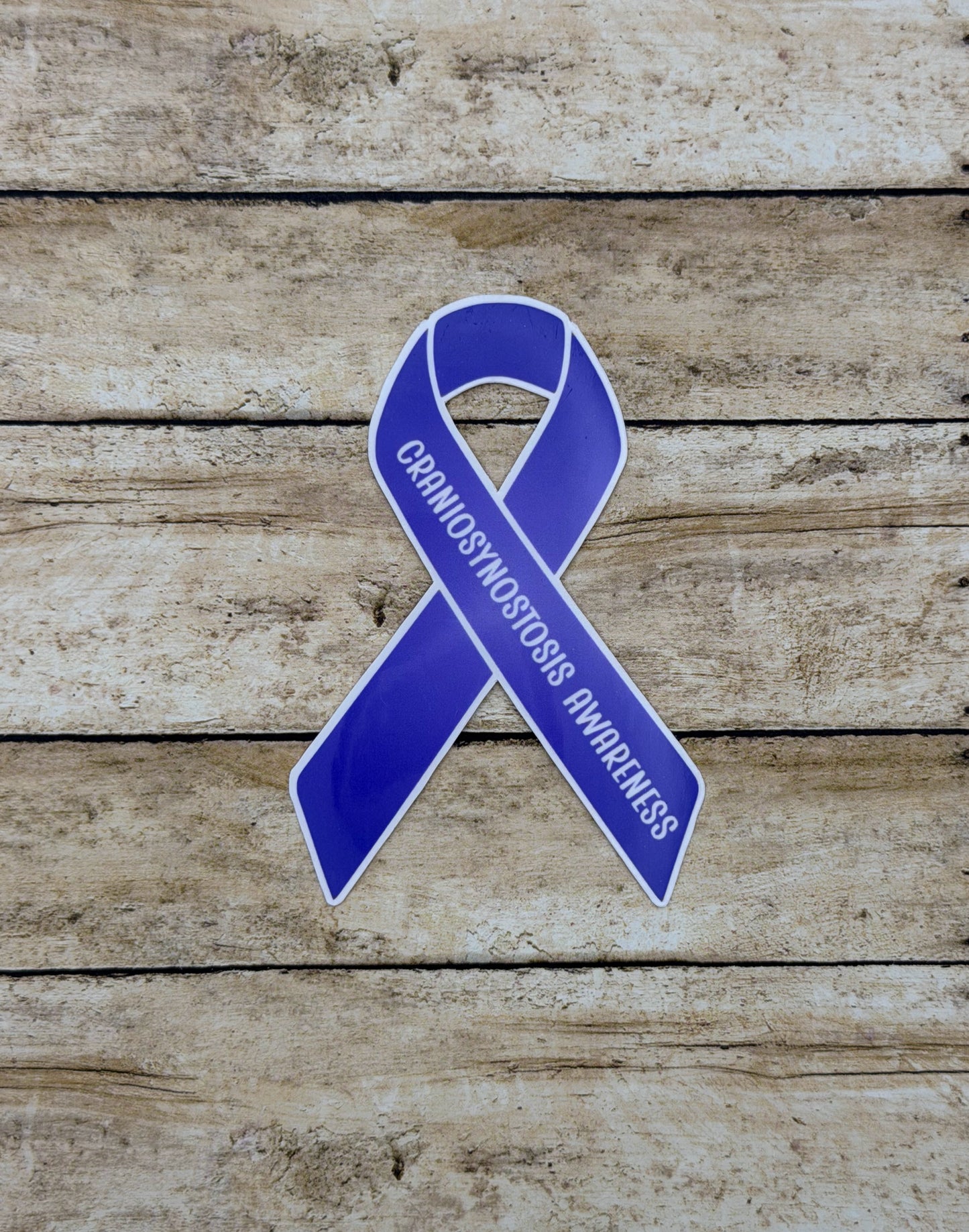 Craniosynostosis Awareness Ribbon Sticker or Magnet