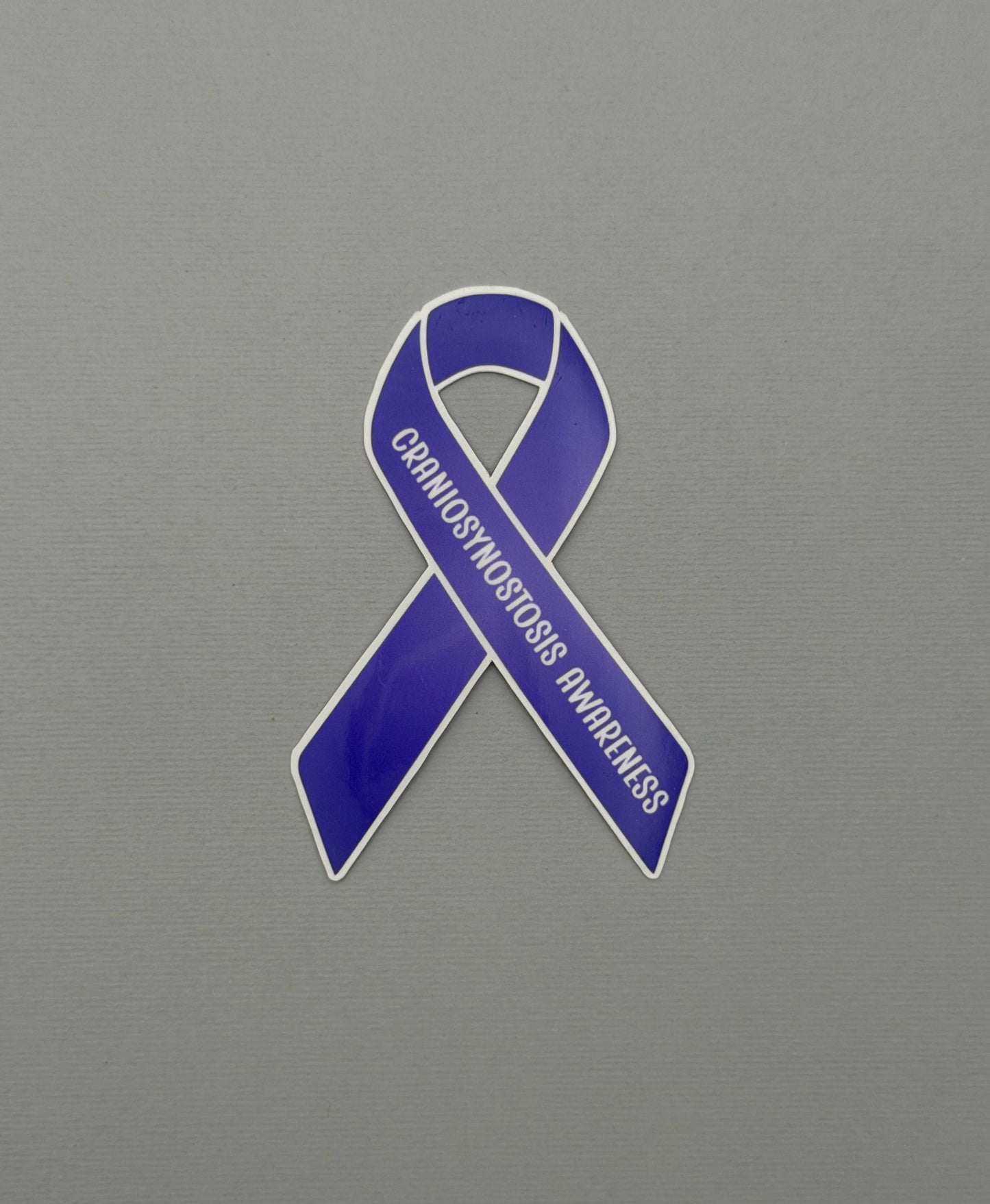 Craniosynostosis Awareness Ribbon Sticker or Magnet