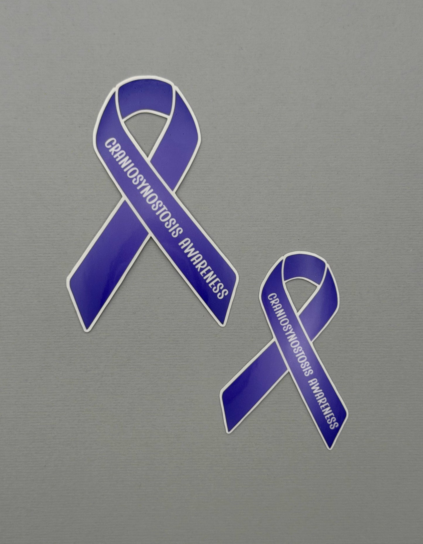Craniosynostosis Awareness Ribbon Sticker or Magnet
