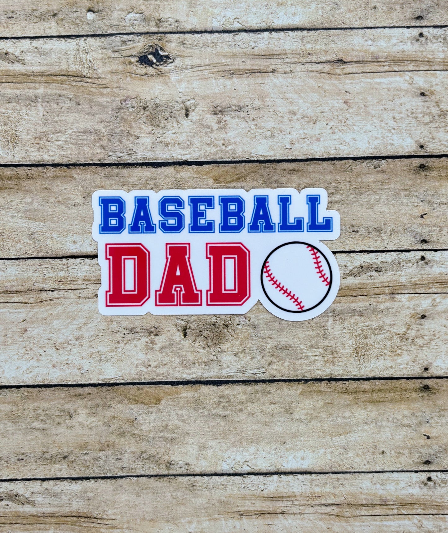 Baseball Dad Sticker