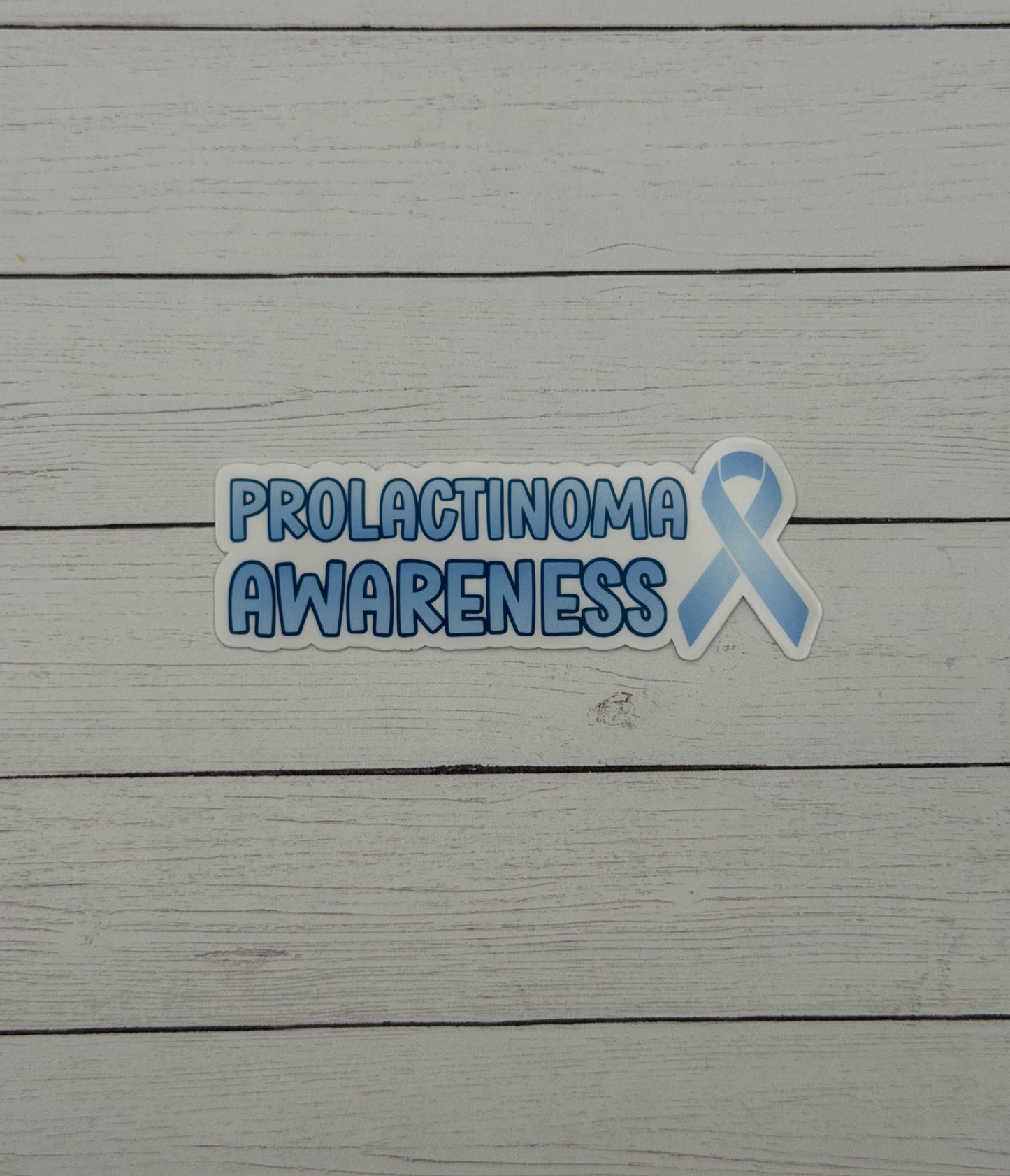 Prolactinoma Awareness with Ribbon Sticker or Magnet