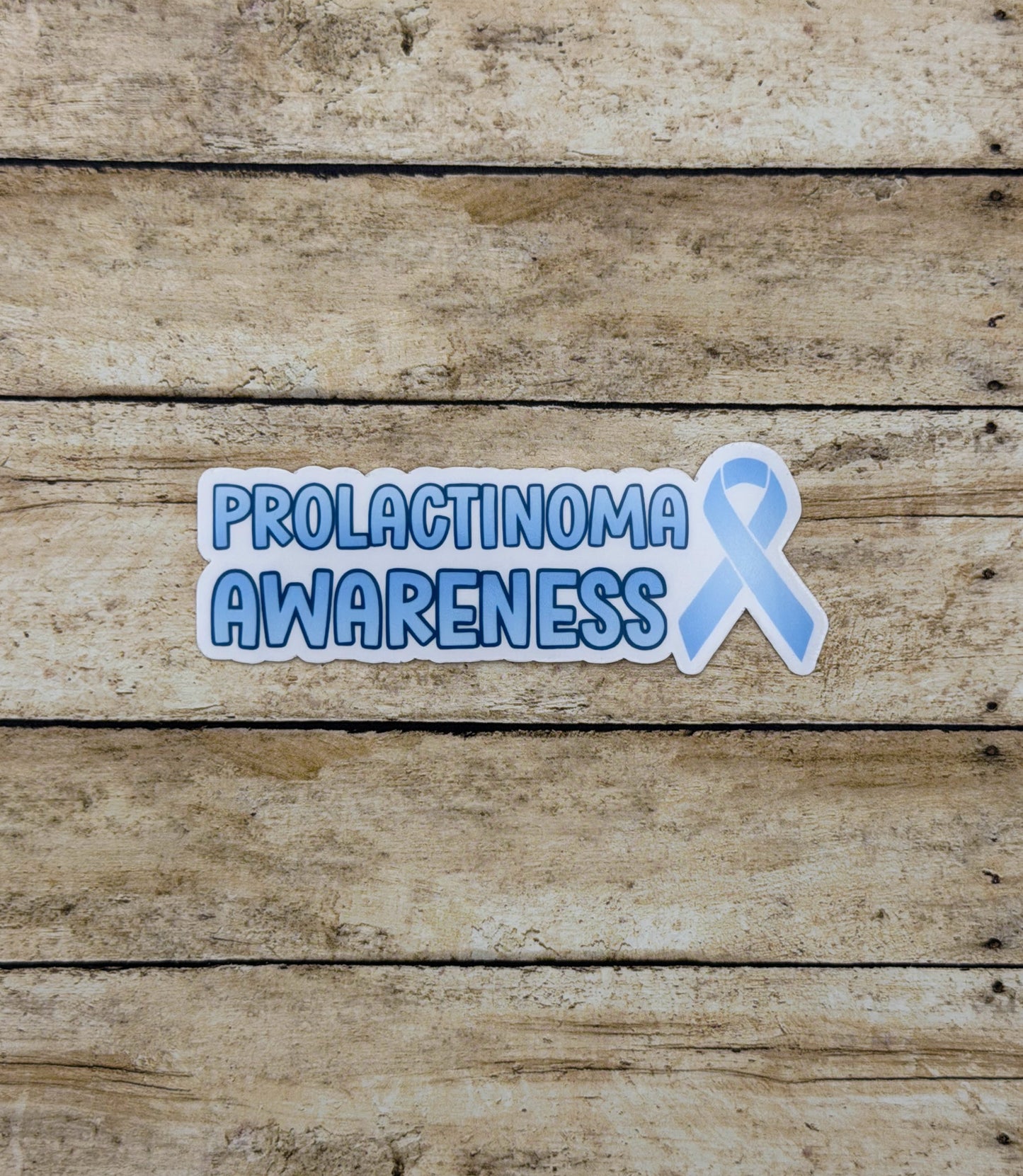 Prolactinoma Awareness with Ribbon Sticker or Magnet