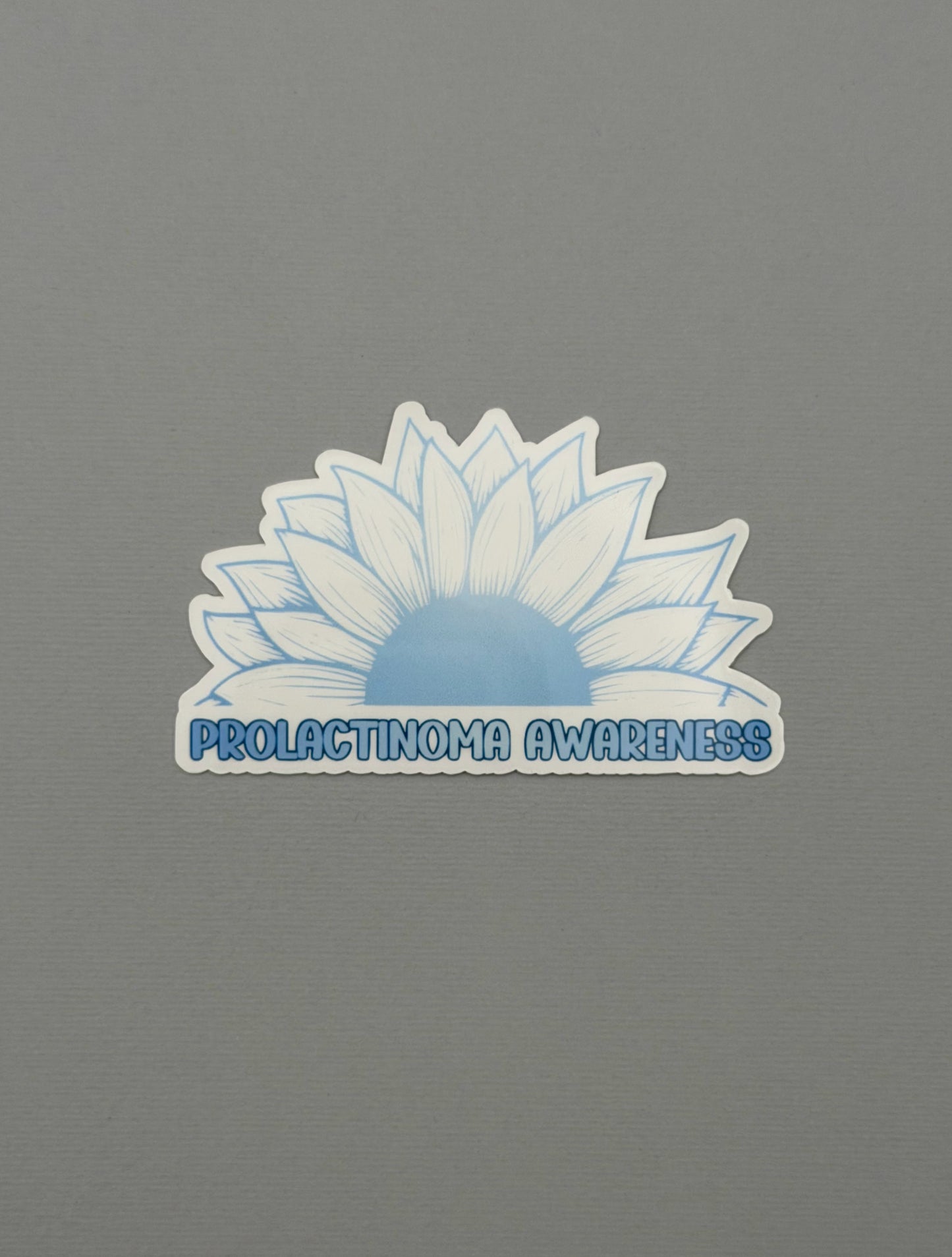 Prolactinoma Awareness Sunflower Sticker or Magnet