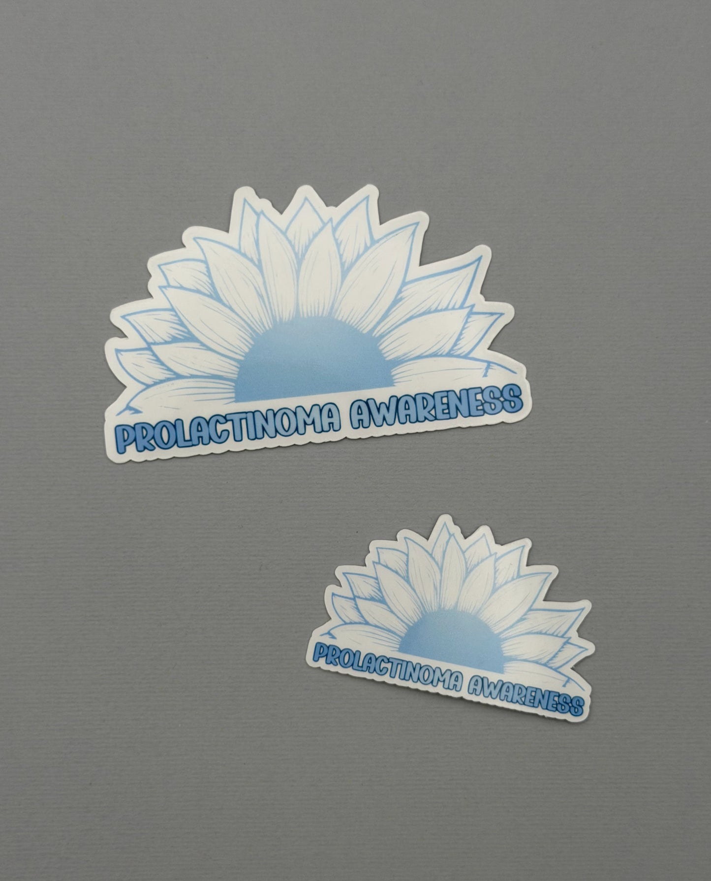 Prolactinoma Awareness Sunflower Sticker or Magnet