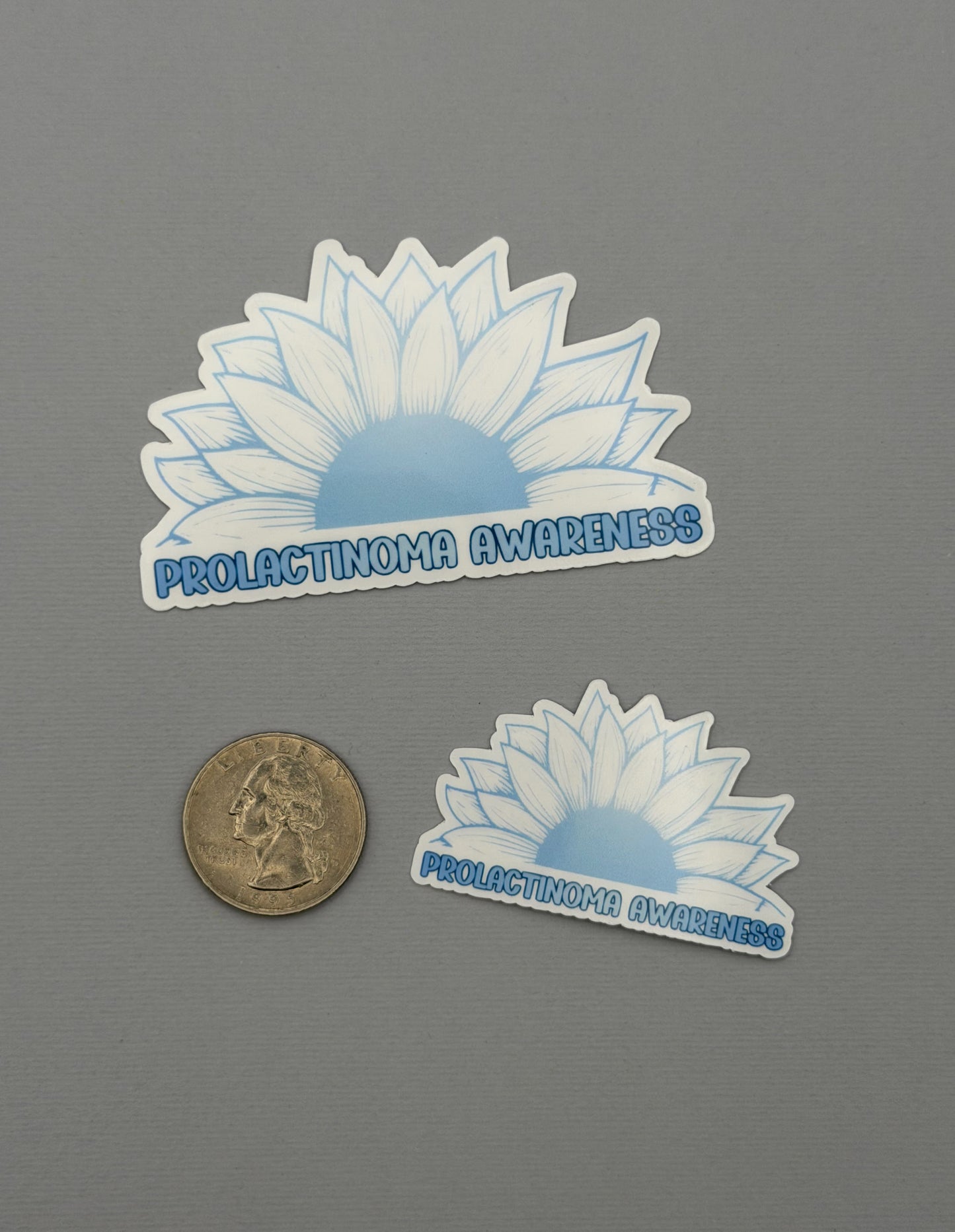 Prolactinoma Awareness Sunflower Sticker or Magnet