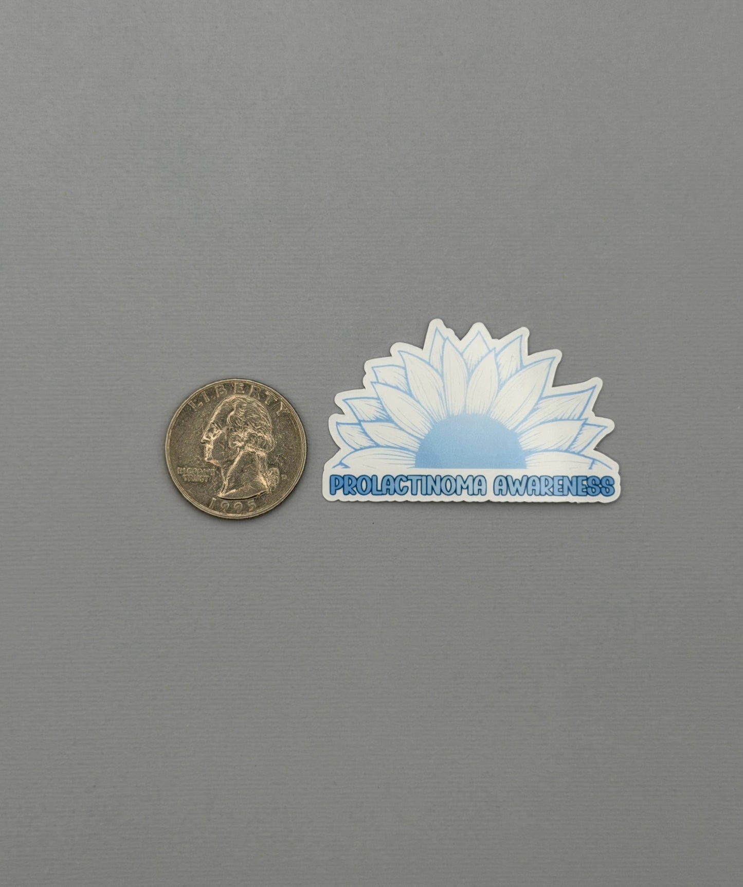 Prolactinoma Awareness Sunflower Sticker or Magnet