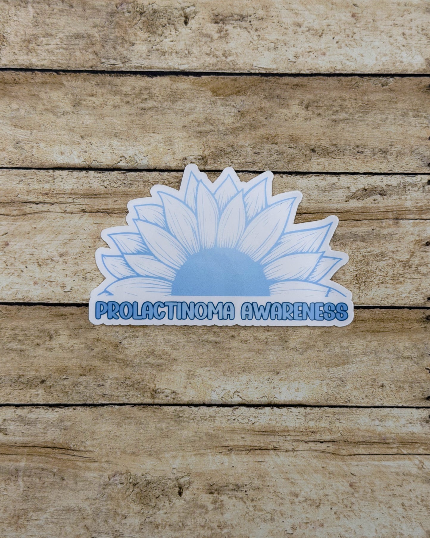 Prolactinoma Awareness Sunflower Sticker or Magnet