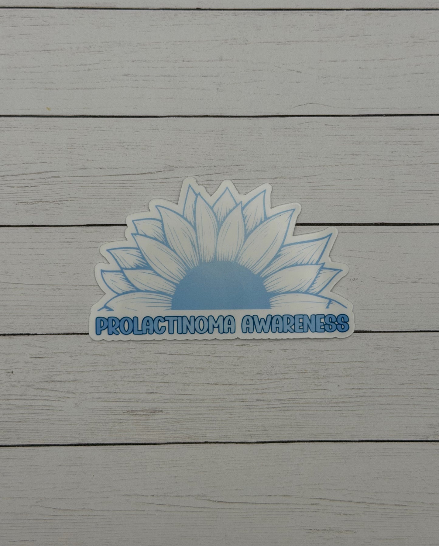 Prolactinoma Awareness Sunflower Sticker or Magnet