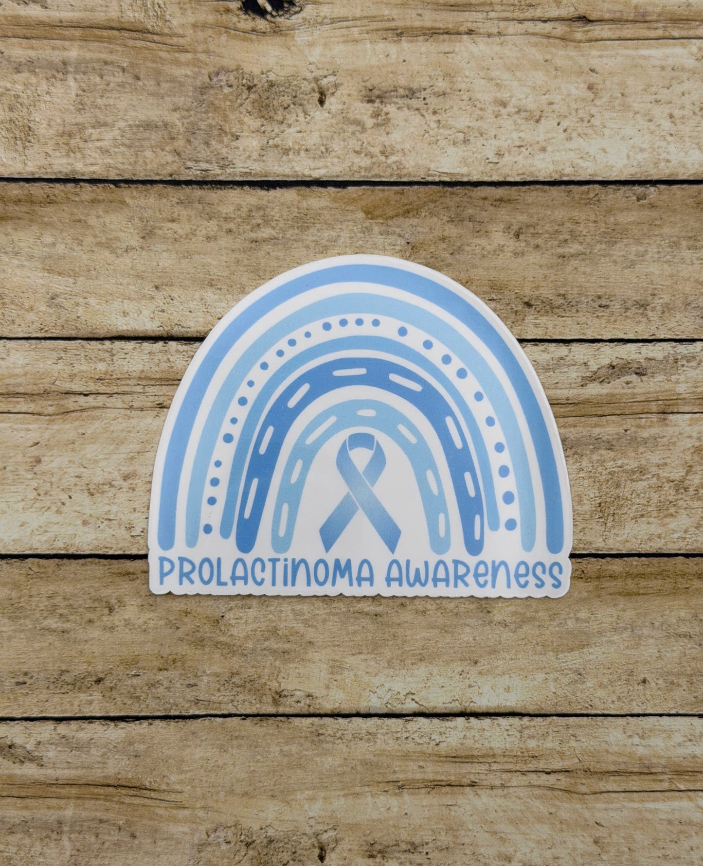 Prolactinoma Awareness Rainbow Sticker or Magnet