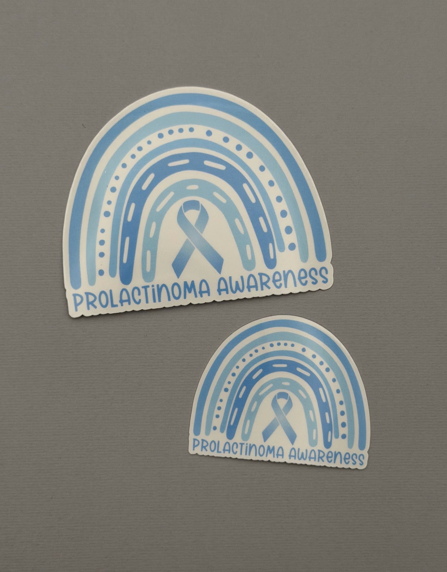Prolactinoma Awareness Rainbow Sticker or Magnet