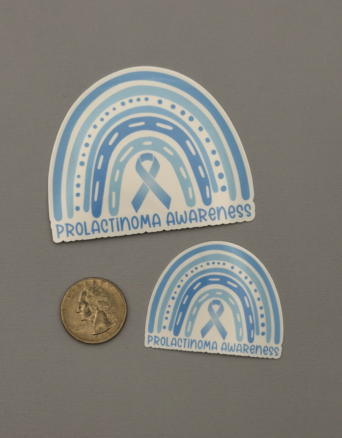 Prolactinoma Awareness Rainbow Sticker or Magnet