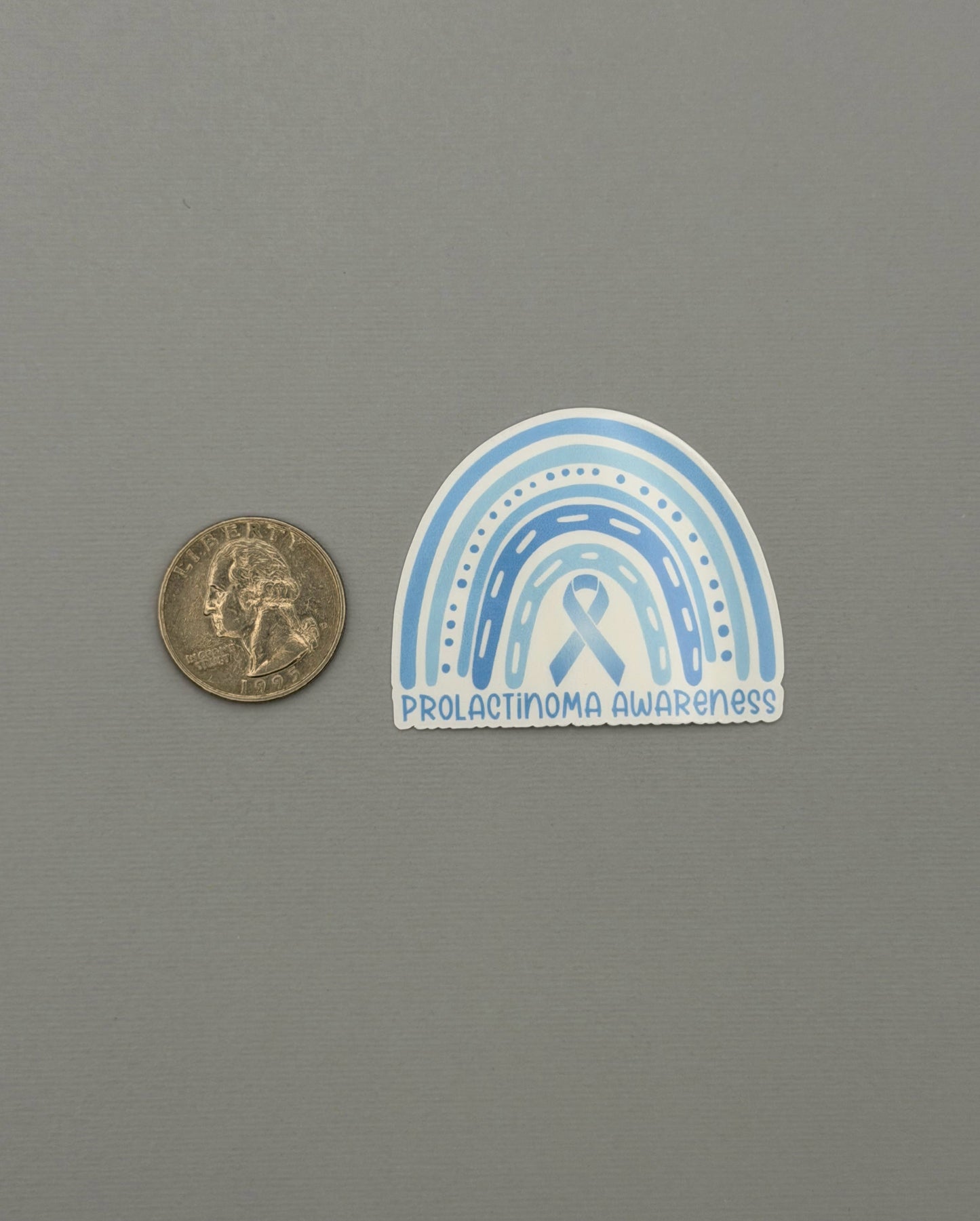 Prolactinoma Awareness Rainbow Sticker or Magnet