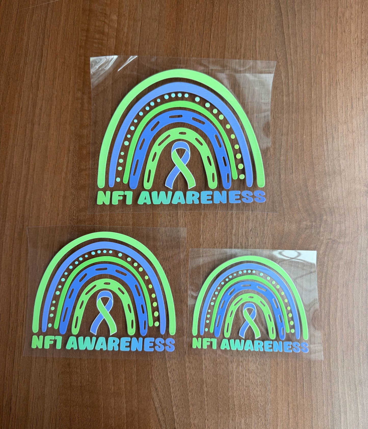 NF1 Awareness Rainbow Car Decal | Neurofibromatosis Type 1