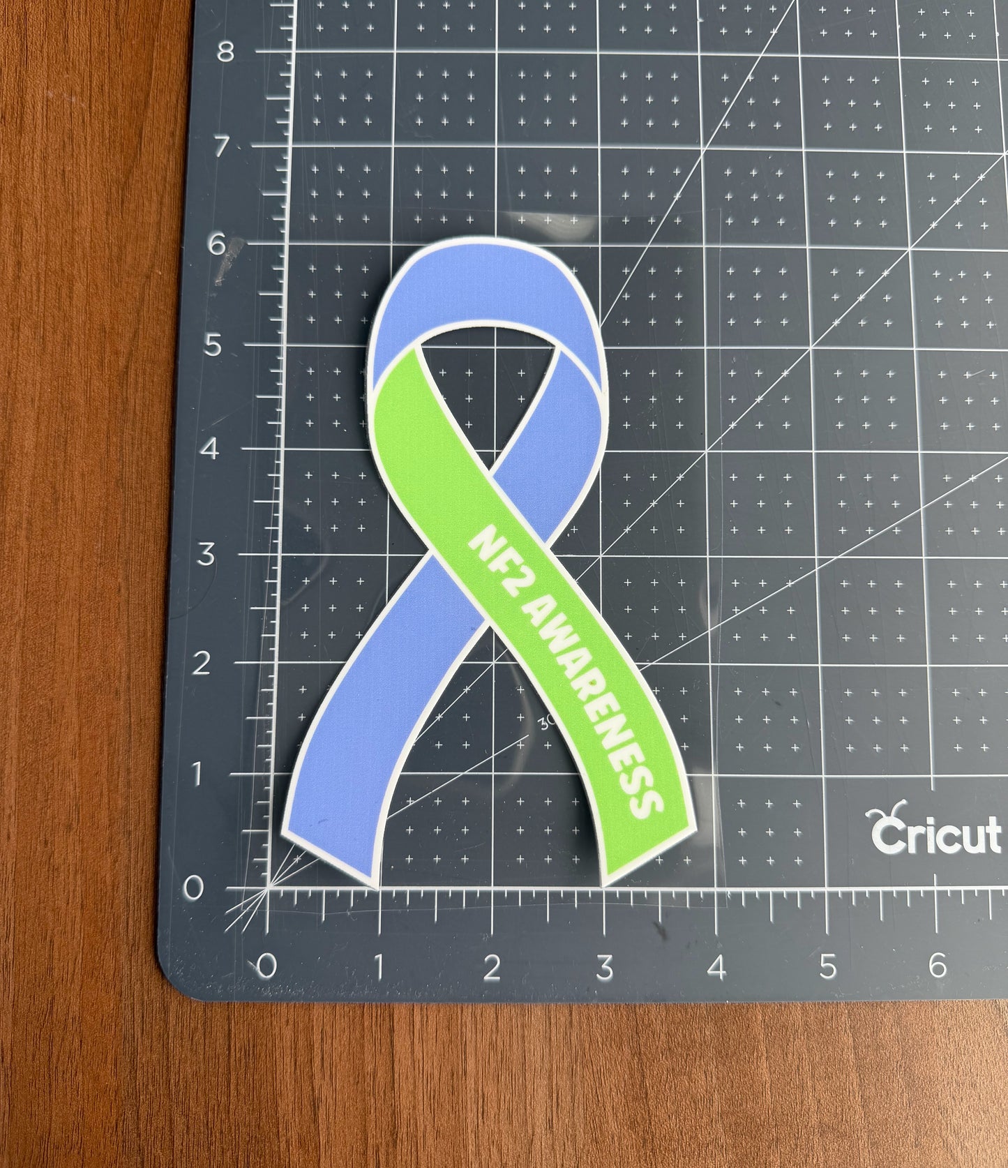 NF2 Awareness Ribbon Car Decal | Neurofibromatosis Type 2