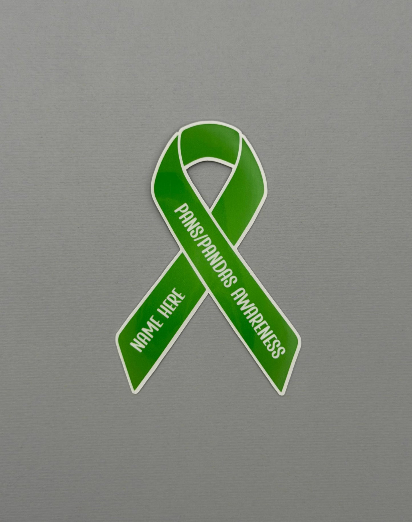 PANS/PANDAS Awareness Custom Ribbon Sticker or Magnet