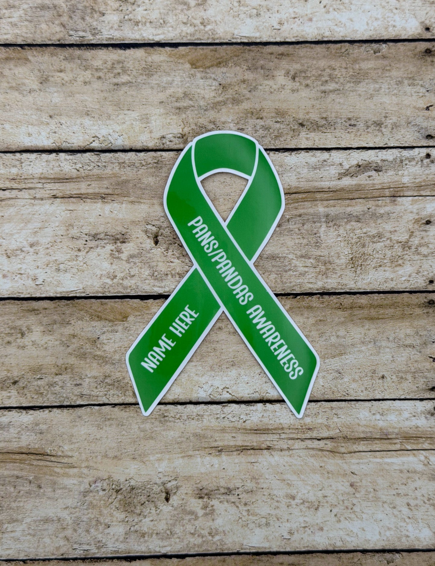 PANS/PANDAS Awareness Custom Ribbon Sticker or Magnet