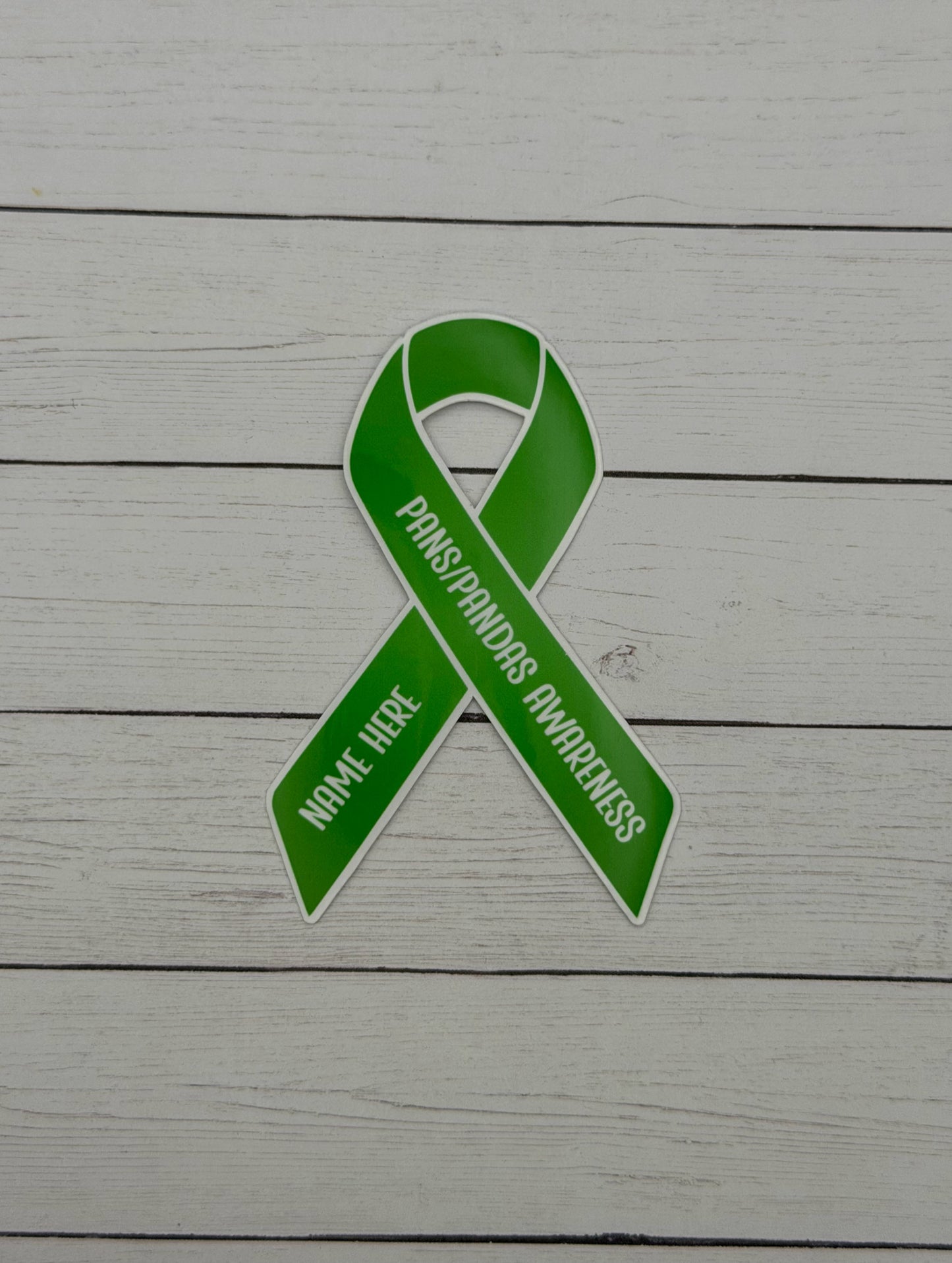 PANS/PANDAS Awareness Custom Ribbon Sticker or Magnet