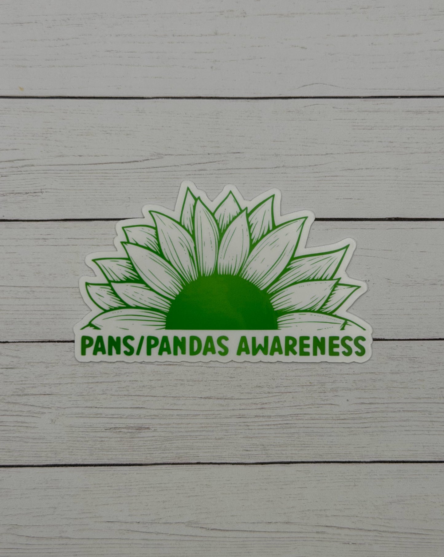 PANS/PANDAS Awareness Sunflower Sticker or Magnet