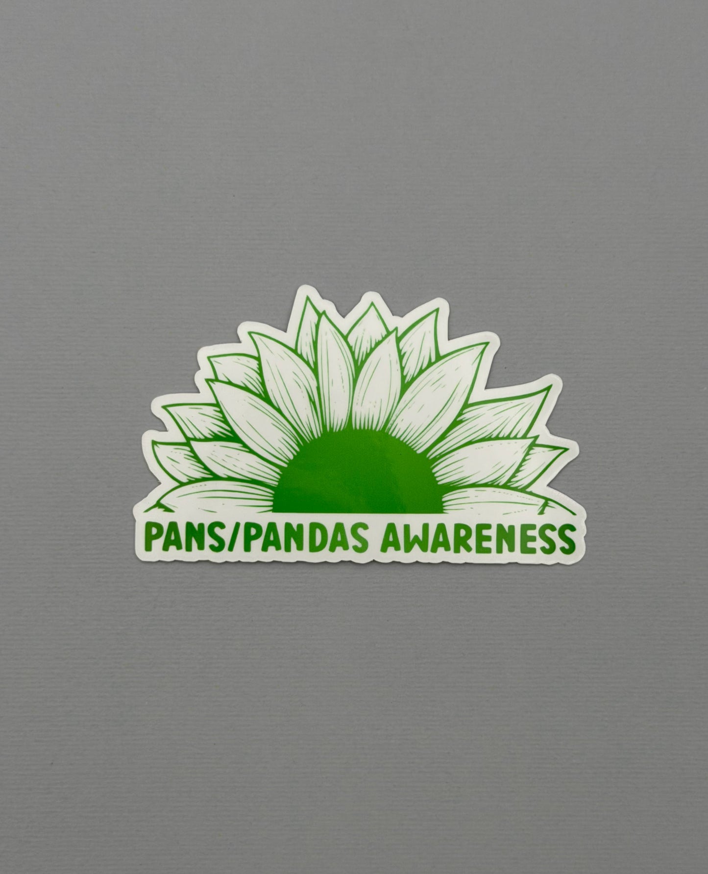 PANS/PANDAS Awareness Sunflower Sticker or Magnet