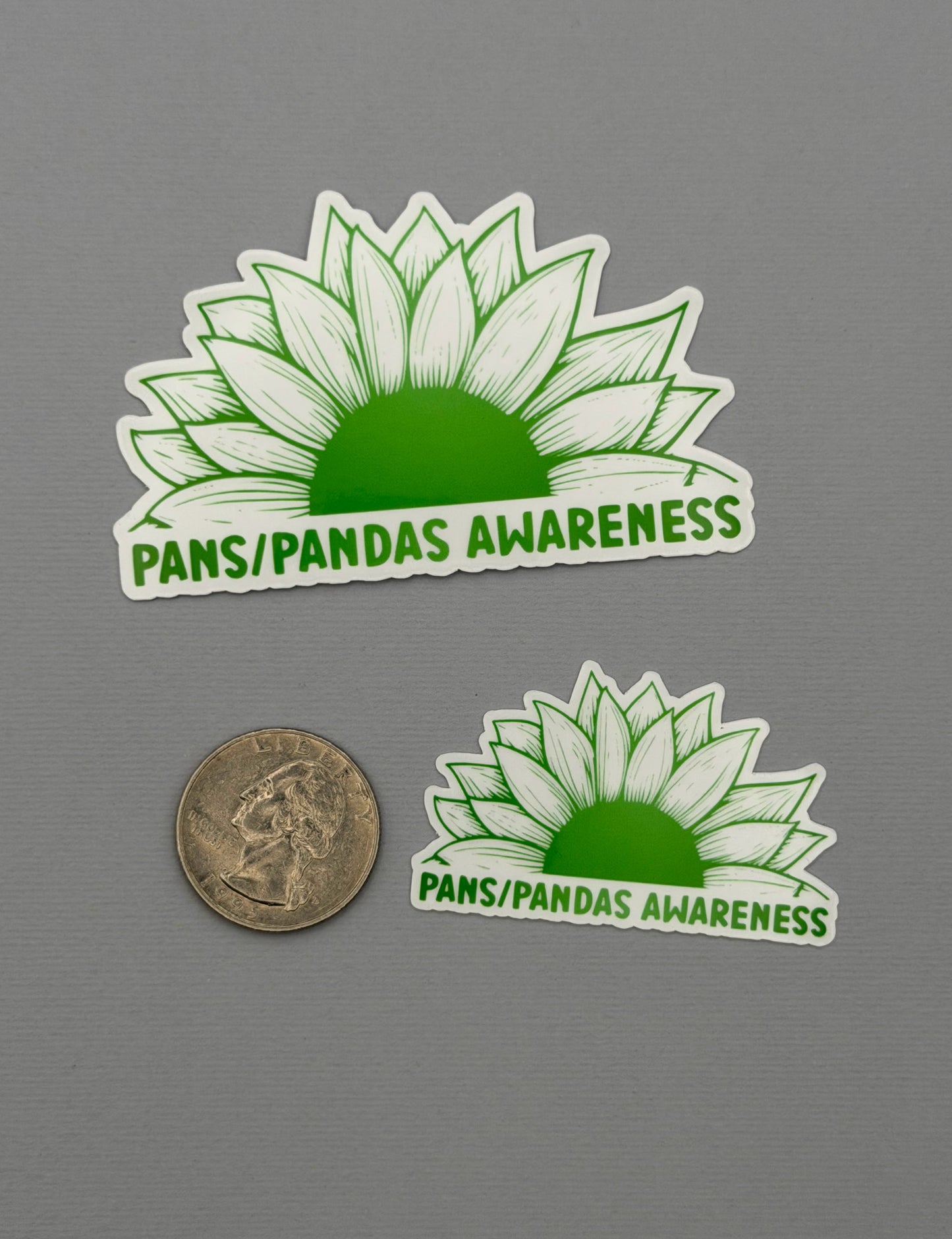 PANS/PANDAS Awareness Sunflower Sticker or Magnet