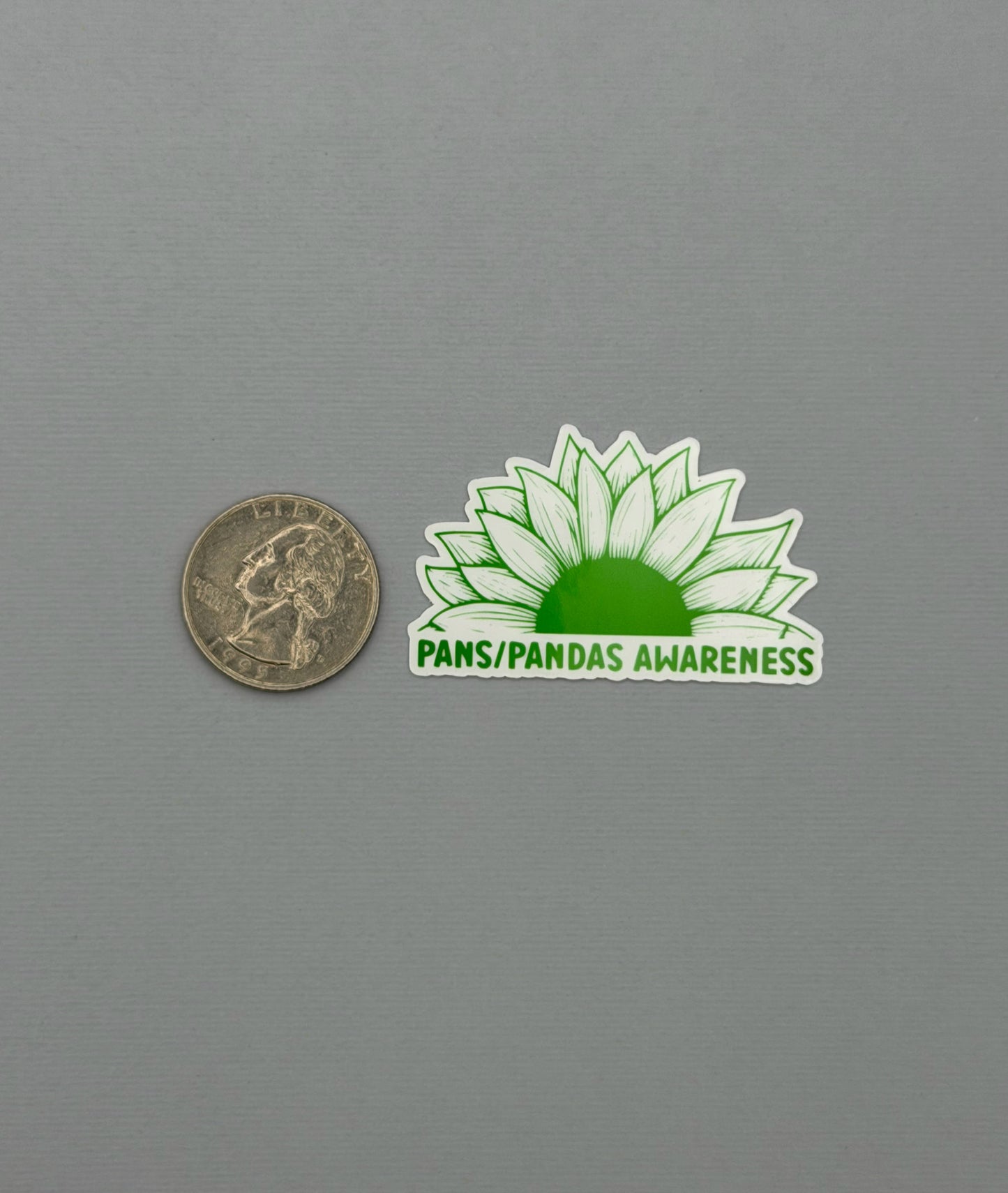 PANS/PANDAS Awareness Sunflower Sticker or Magnet