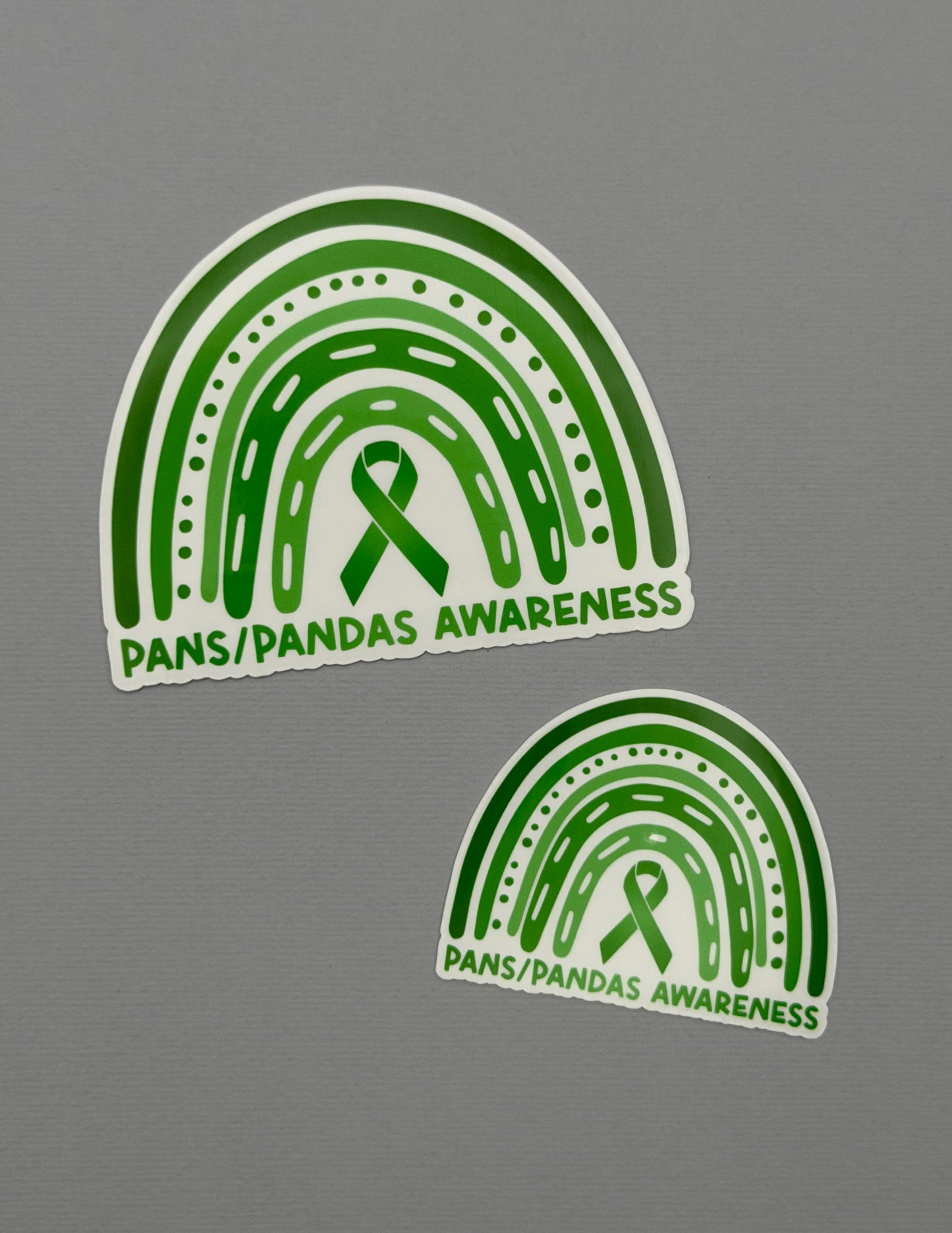 PANS/PANDAS Awareness Rainbow Sticker or Magnet