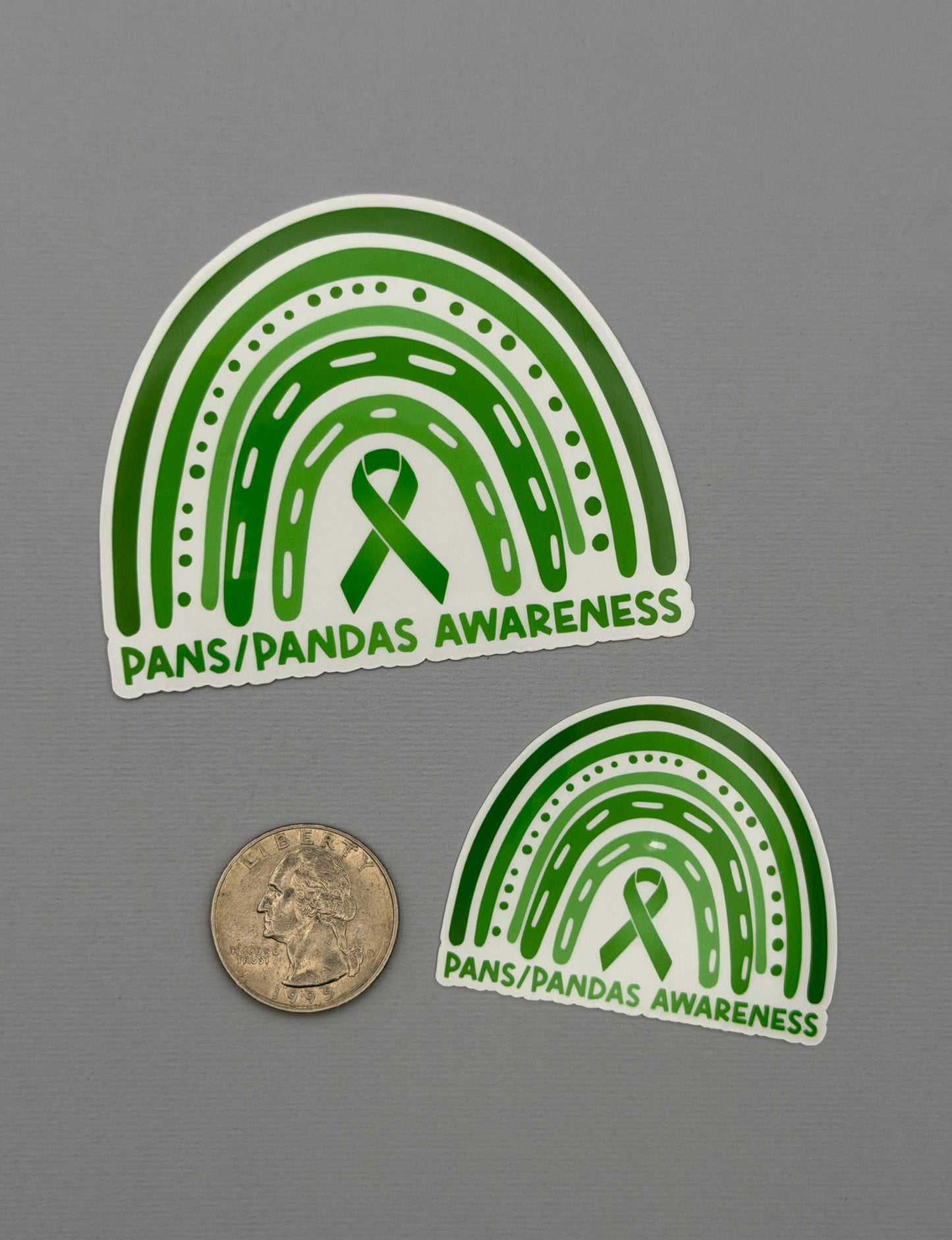 PANS/PANDAS Awareness Rainbow Sticker or Magnet