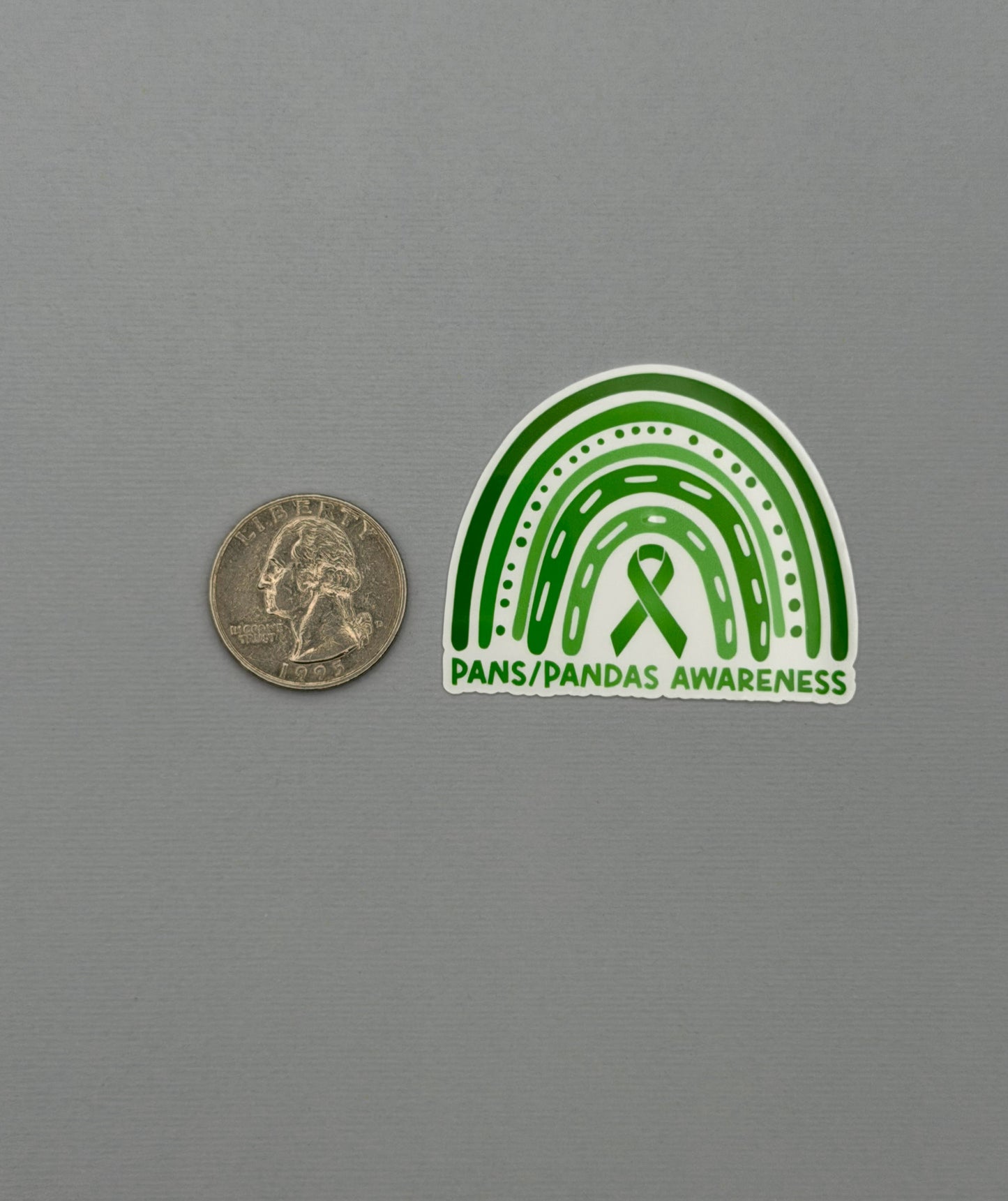 PANS/PANDAS Awareness Rainbow Sticker or Magnet