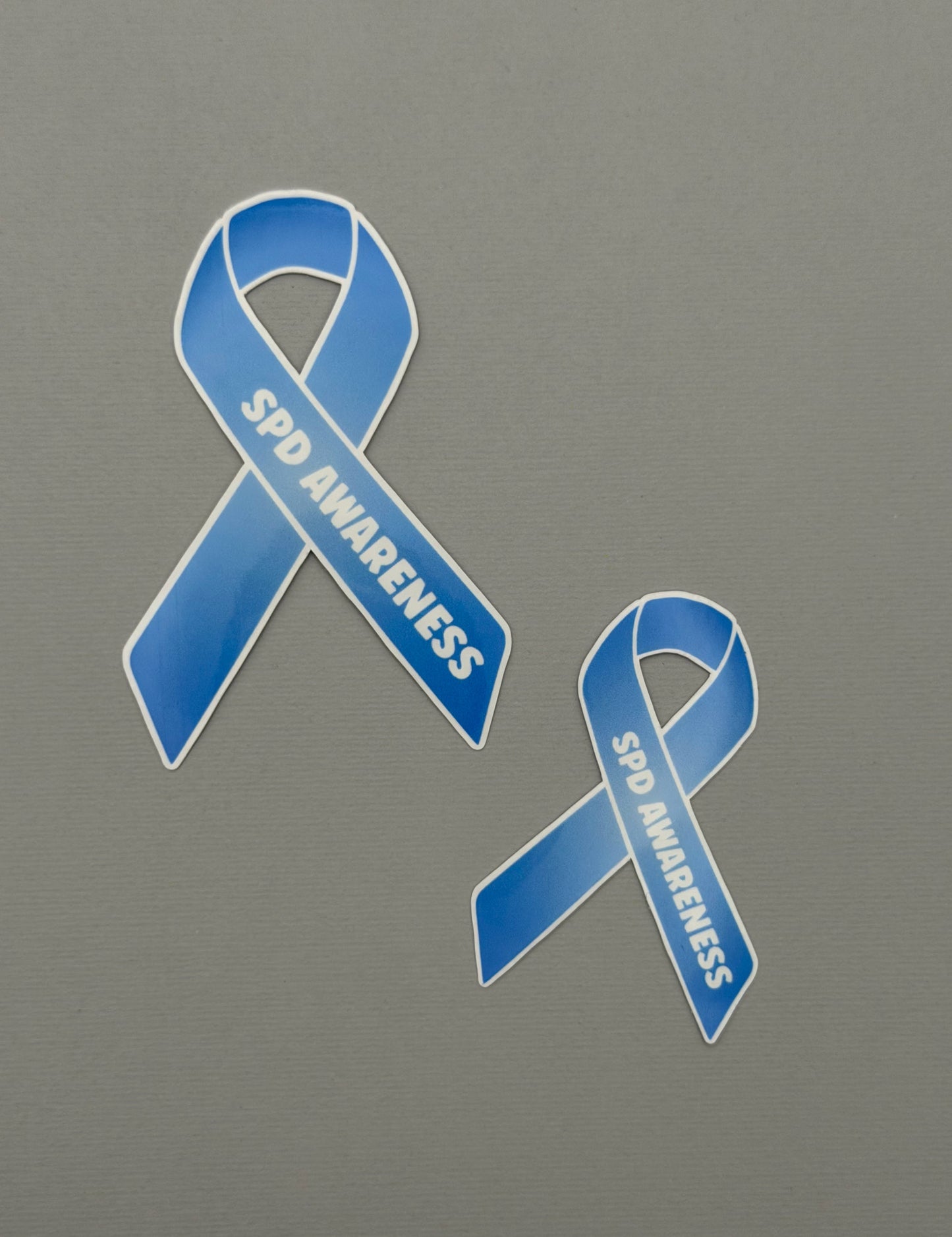 SPD Awareness Ribbon Sticker or Magnet | Sensory Processing Disorder