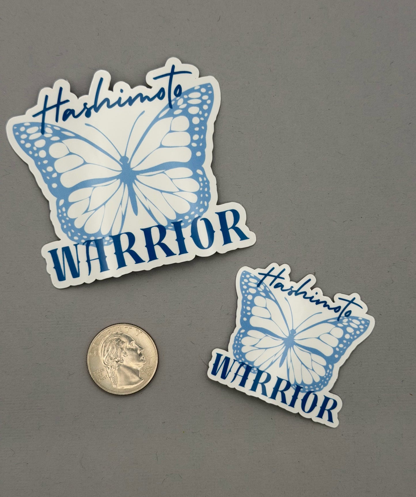 Hashimoto Warrior Butterfly Sticker