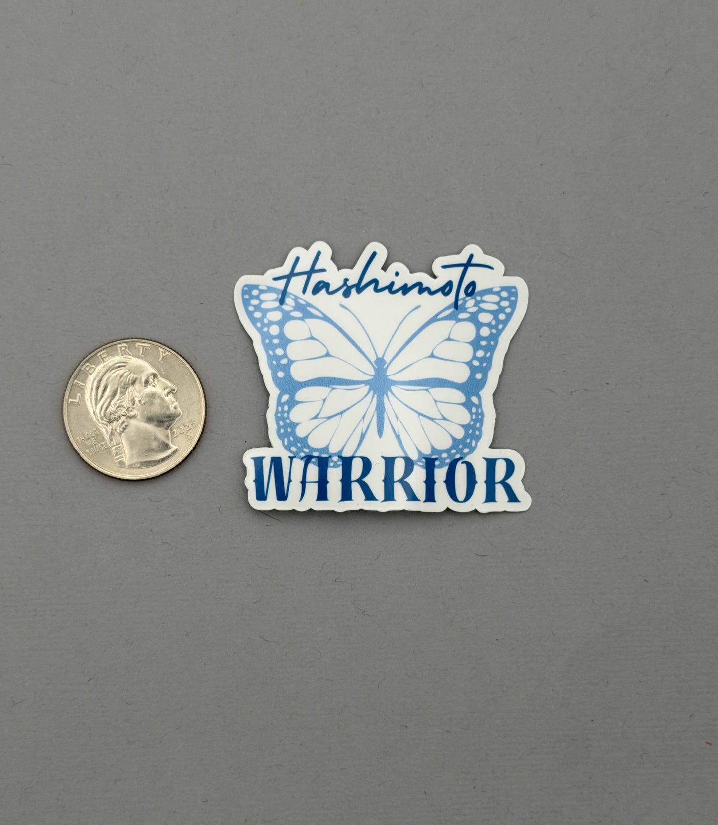 Hashimoto Warrior Butterfly Sticker