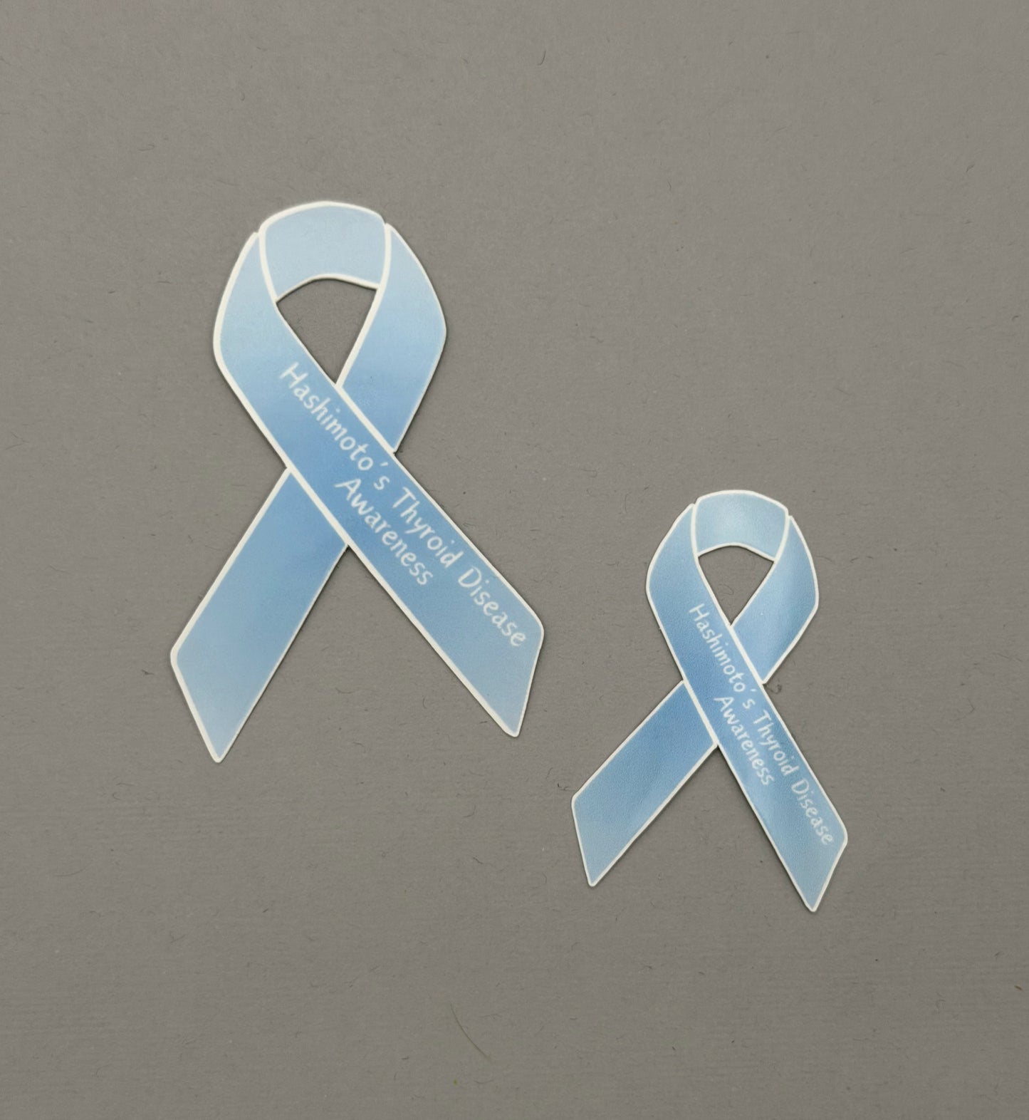 Hashimoto's Thyroid Disease Awareness Ribbon