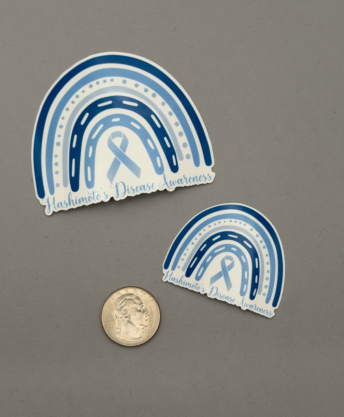 Hashimoto's Disease Awareness Rainbow Sticker