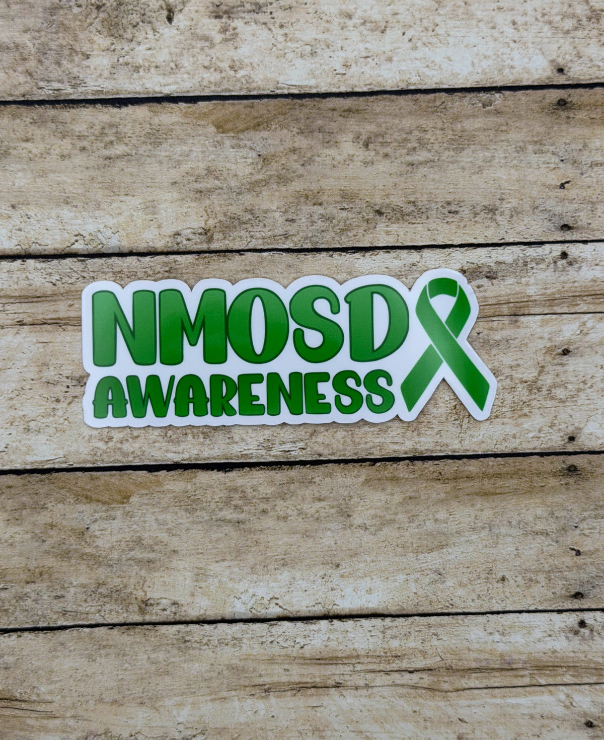 NMOSD Awareness with Ribbon Sticker or Magnet | Neuromyelitis Optica Spectrum Disorder
