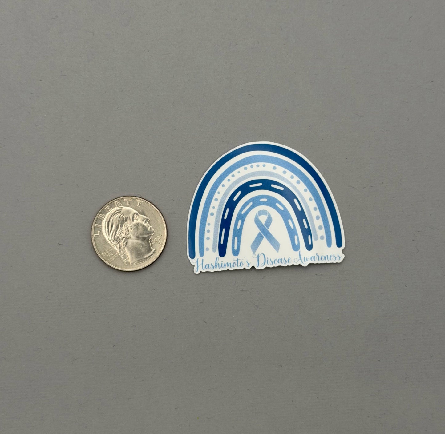 Hashimoto's Disease Awareness Rainbow Sticker