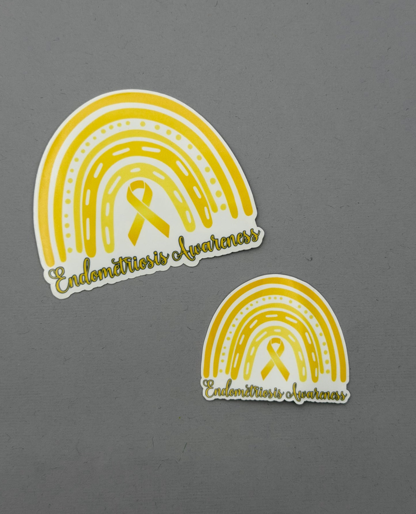 Endometriosis Awareness Rainbow Sticker