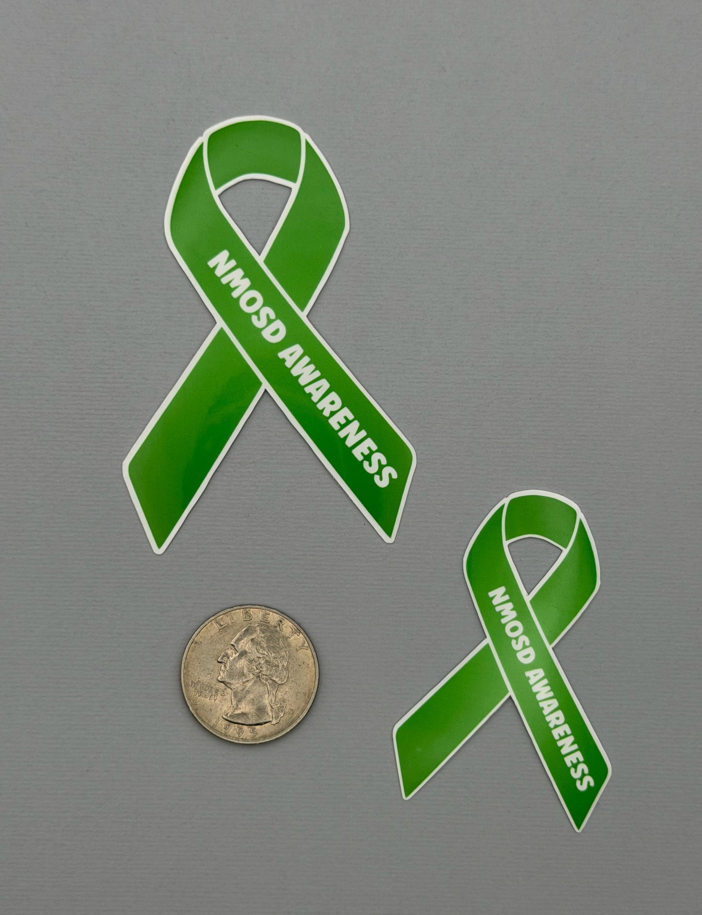 NMOSD Awareness Ribbon Sticker or Magnet | Neuromyelitis Optica Spectrum Disorder