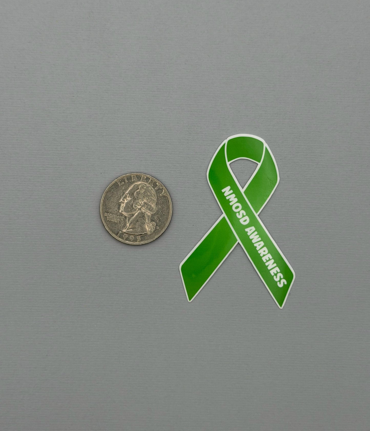NMOSD Awareness Ribbon Sticker or Magnet | Neuromyelitis Optica Spectrum Disorder