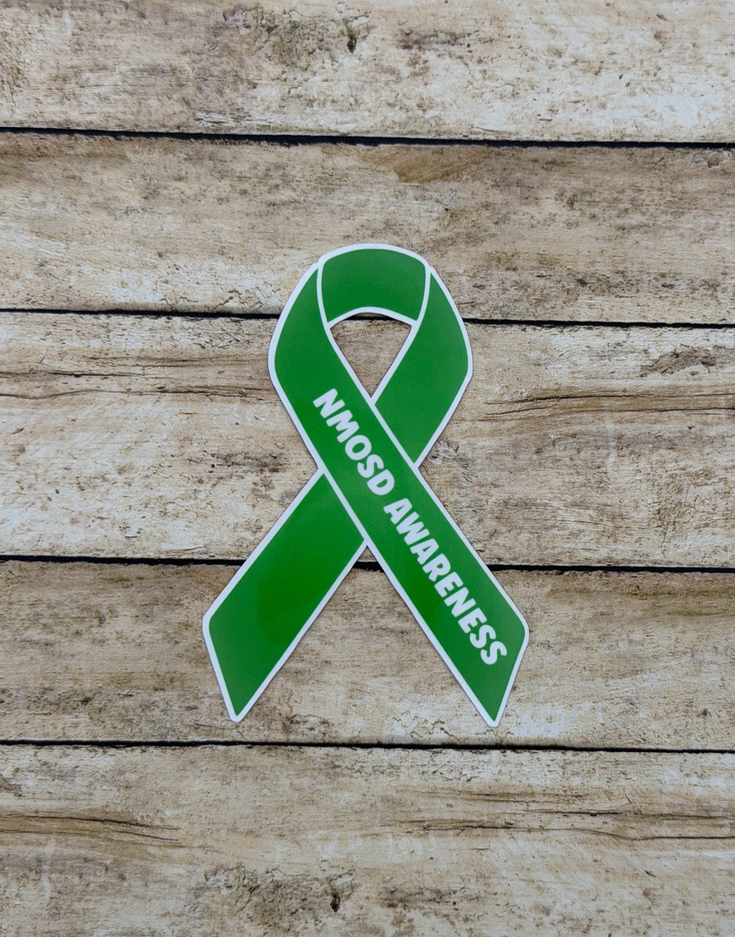 NMOSD Awareness Ribbon Sticker or Magnet | Neuromyelitis Optica Spectrum Disorder