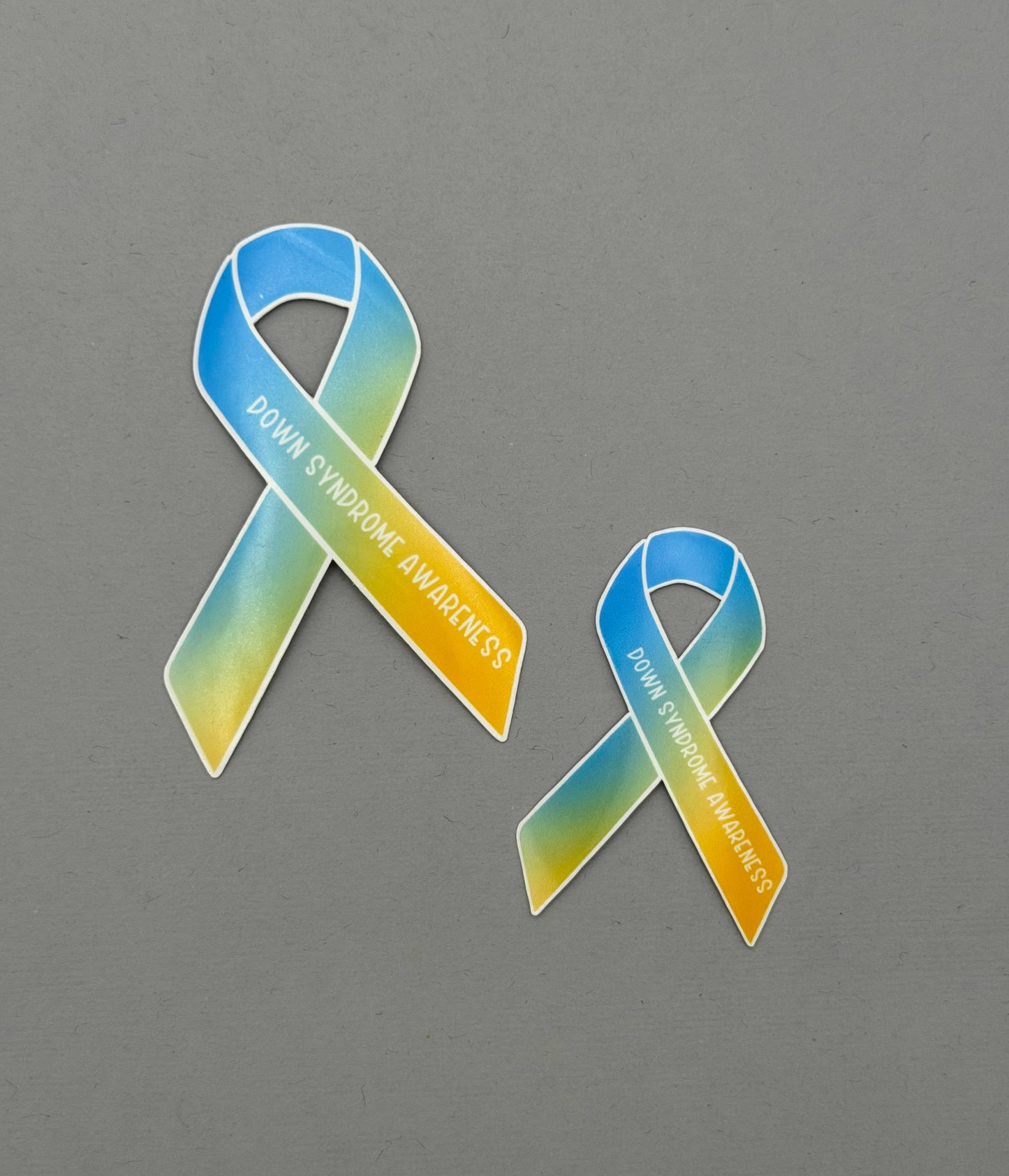Down Syndrome Awareness Ribbon Sticker