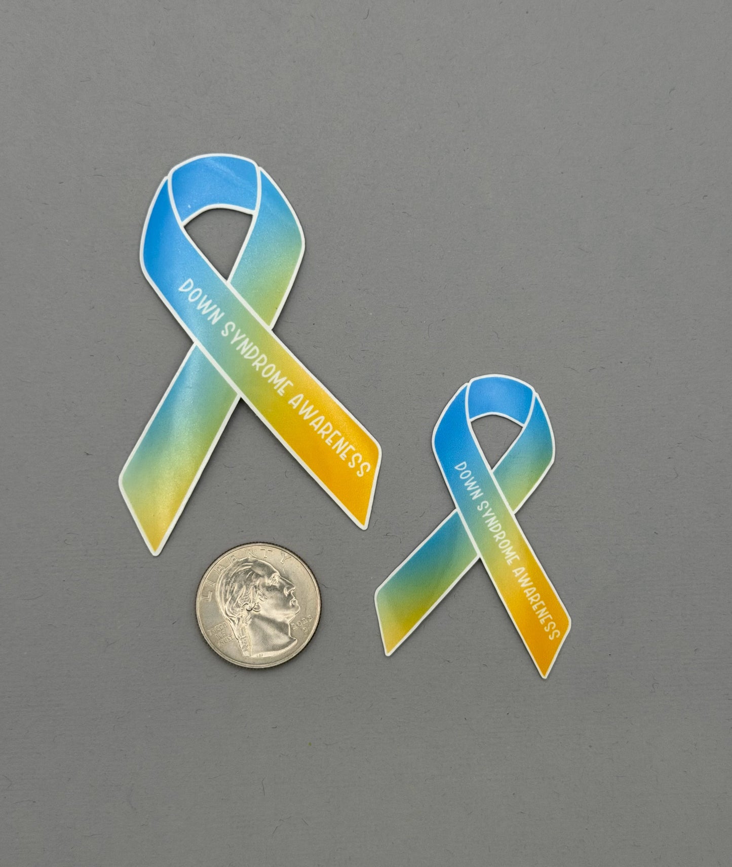 Down Syndrome Awareness Ribbon Sticker